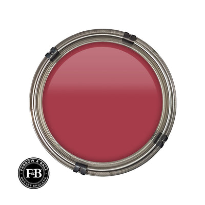 Luxury pot of Farrow & Ball Rectory Red paint