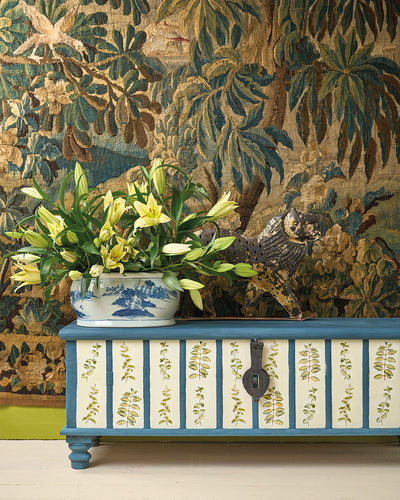 Image showing furniture stenciled using RHS luxury stencils