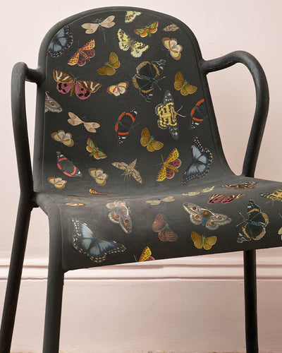 Example showing a finished chair using RHS stencils