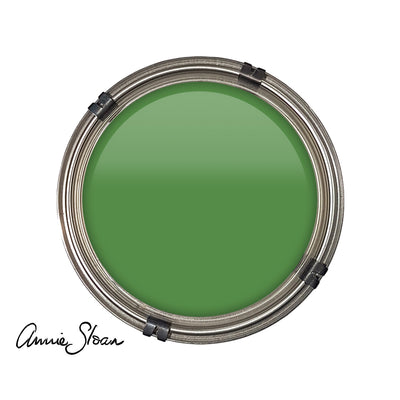 Luxury pot of Annie Sloan Capability Green paint
