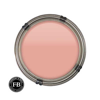 Luxury pot of Farrow & Ball Blooth Pink paint