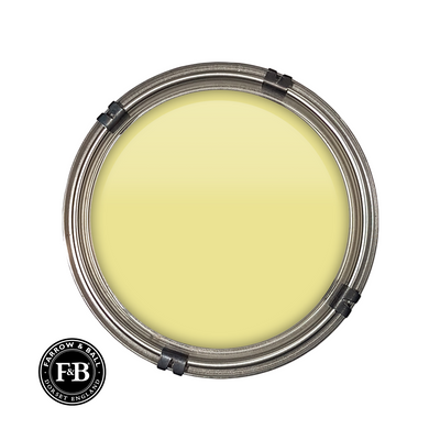 Luxury pot of Farrow & Ball Butterweed paint