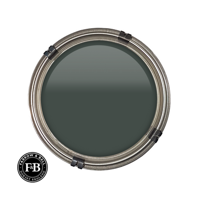 Luxury pot of Farrow & Ball Carriage Green paint