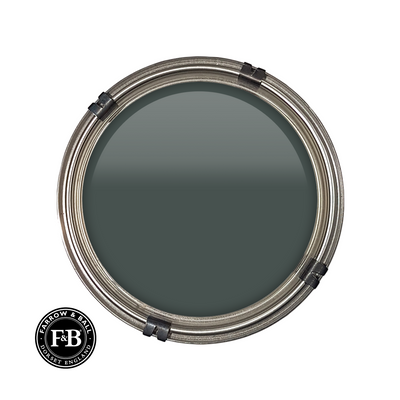 Luxury pot of Farrow & Ball Chine Green paint