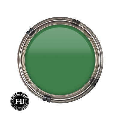 Luxury pot of Farrow & Ball Danish Lawn paint