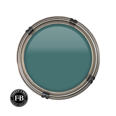 Luxury pot of Farrow & Ball Mere Green paint