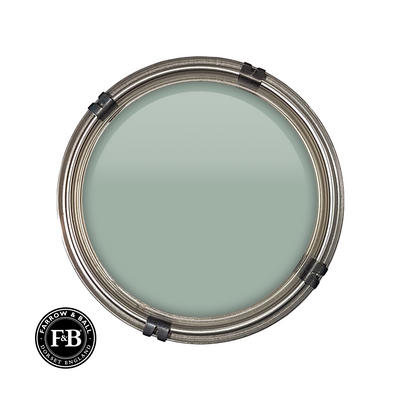 Luxury pot of Farrow & Ball Pond Green paint