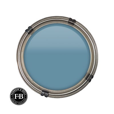 Luxury pot of Farrow & Ball Yard Blue paint