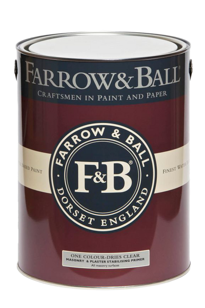 Luxury pot of Farrow & Ball plaster stablising primer