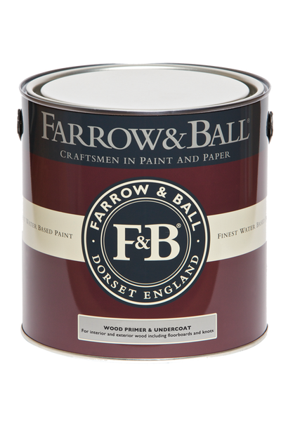 Luxury pot of Farrow & Ball wood primer undercoat