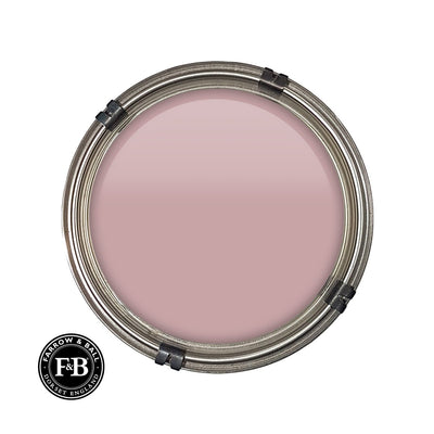 Luxury pot of Farrow & Ball Cinder Rose paint