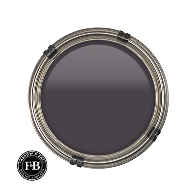 Luxury pot of Farrow & Ball Paean Black paint