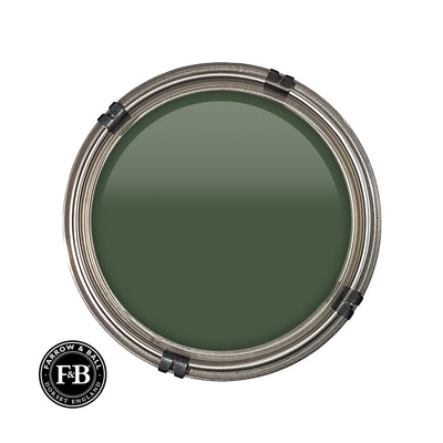 Luxury pot of Farrow & Ball Duck Green paint