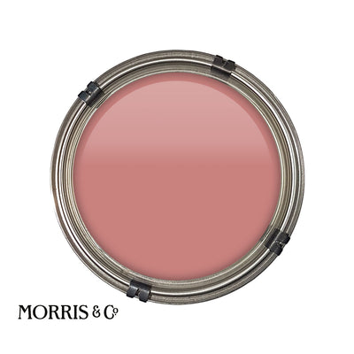 Luxury pot of Morris & Co Rose Cockle paint