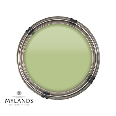 Luxury pot of Mylands French Green paint