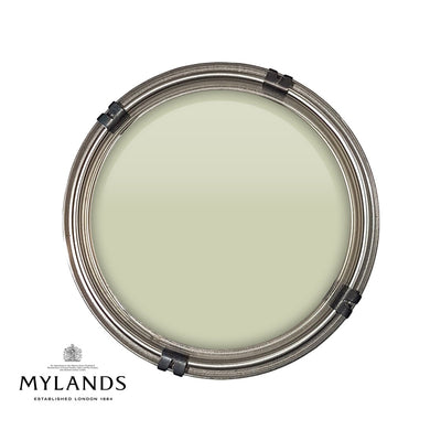 Luxury pot of Mylands Hurligham paint