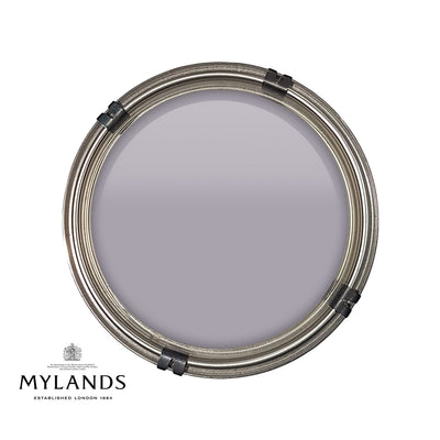 Luxury pot of Mylands Lavender Garden paint