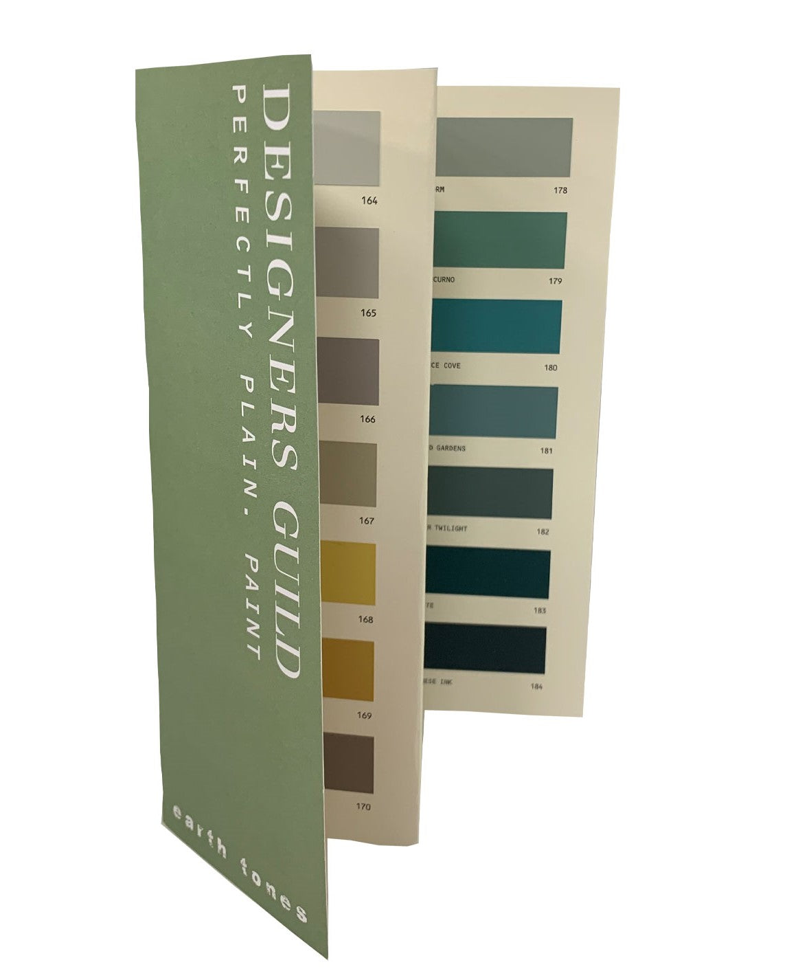 Designers Guild Paint Chart Earth Tones Collection Luxury Paints