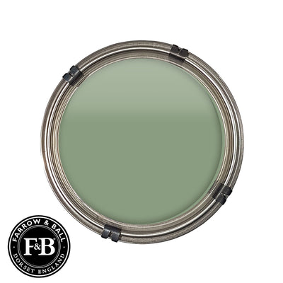Luxury pot of Farrow & Ball Suffield Green paint