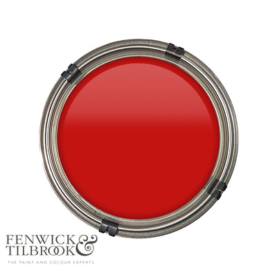 Luxury pot of Fenwick & Tilbrook London Bus paint