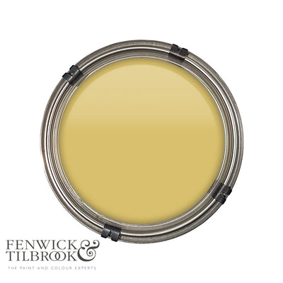 Luxury pot of Fenwick & Tilbrook French Mustard paint