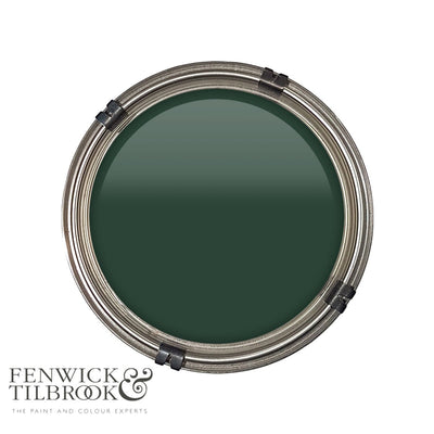 Luxury pot of Fenwick & Tilbrook Midnight Ivy paint