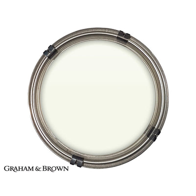 Luxury pot of Graham & Brown Ava White paint