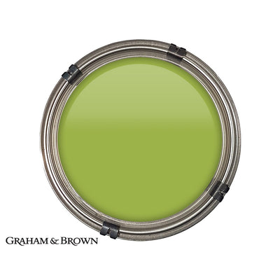 Luxury pot of Graham & Brown Matcha Tea paint