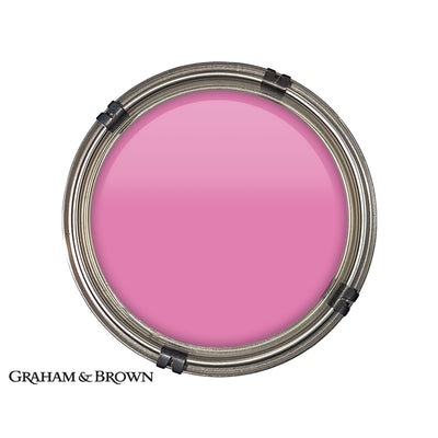 Luxury pot of Graham & Brown Pink Robin paint