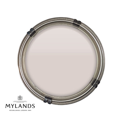 Luxury pot of Mylands Silver Bit paint