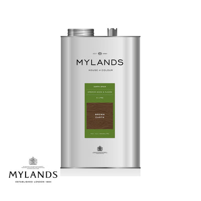 Image showing luxury Mylands Stain Earth