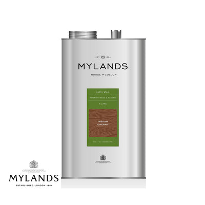 Image showing luxury Mylands Stain Indian Cherry