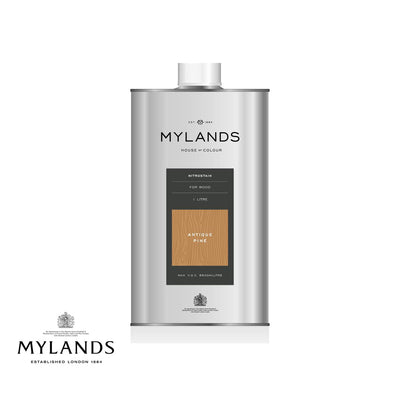 Image showing luxury Mylands Nitrostain Antique Pine