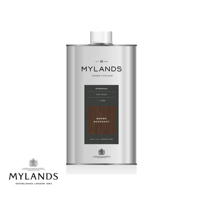 Image showing luxury Mylands Nitrostain Brown Mahogany
