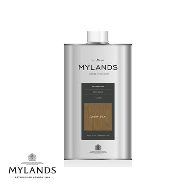 Image showing luxury Mylands Nitrostain English Light Oak