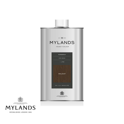 Image showing luxury Mylands Nitrostain Walnut