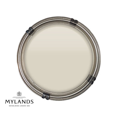 Luxury pot of Mylands Paving Stone paint