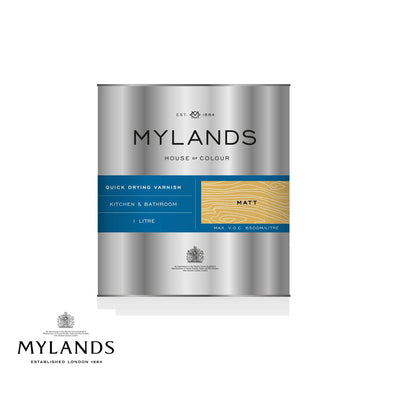 Image showing luxury Mylands Bathroom Varnish Matt