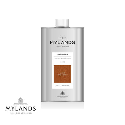 Image showing luxury Mylands Stain Light Mahogany