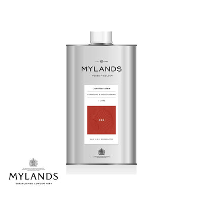 Image showing luxury Mylands Stain Red