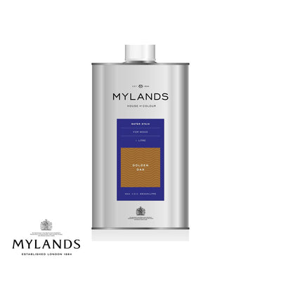 Image showing luxury Mylands Water Stain Golden Oak