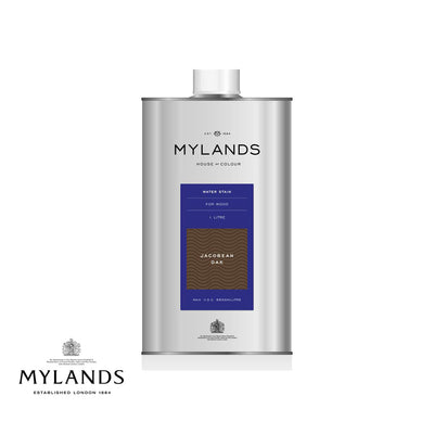 Image showing luxury Mylands Water Stain Jacobean Oak