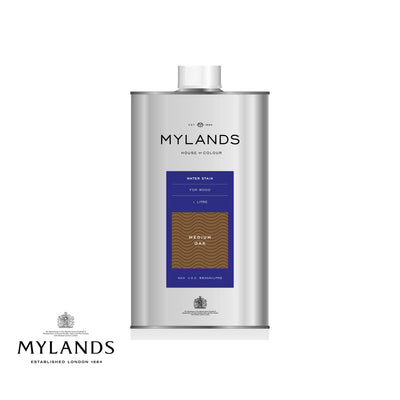 Image showing luxury Mylands Water Stain Medium Oak
